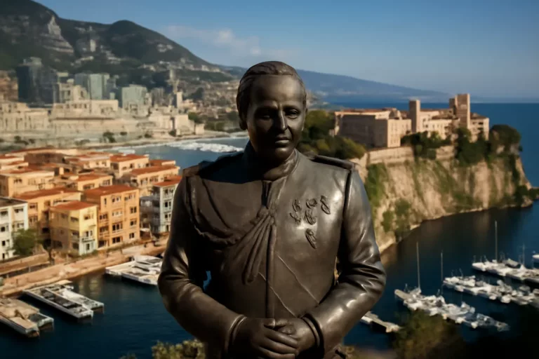 Vue aérienne de Fontvieille illustrant l’œuvre de Rainier III Prince bâtisseur à Monaco