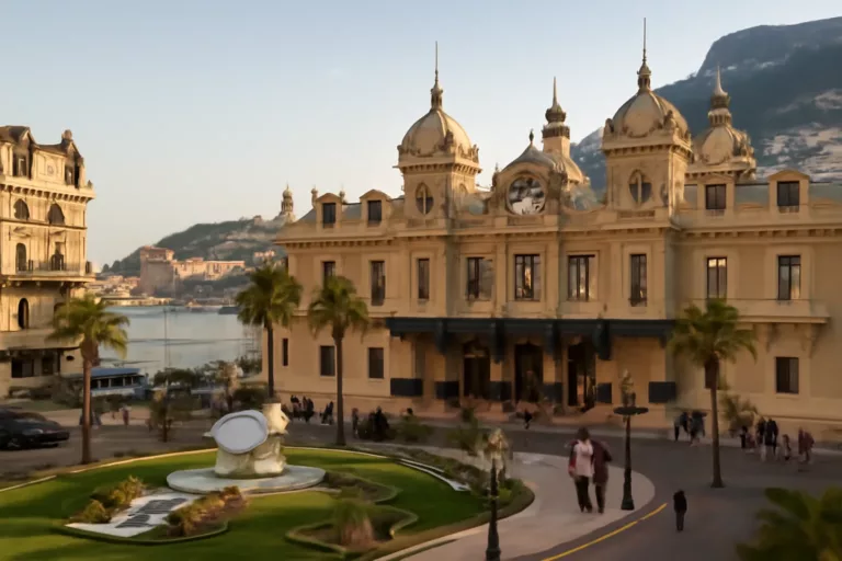 Veduta storica del Casinò e di Monte-Carlo all’alba della Monaco moderna 1863